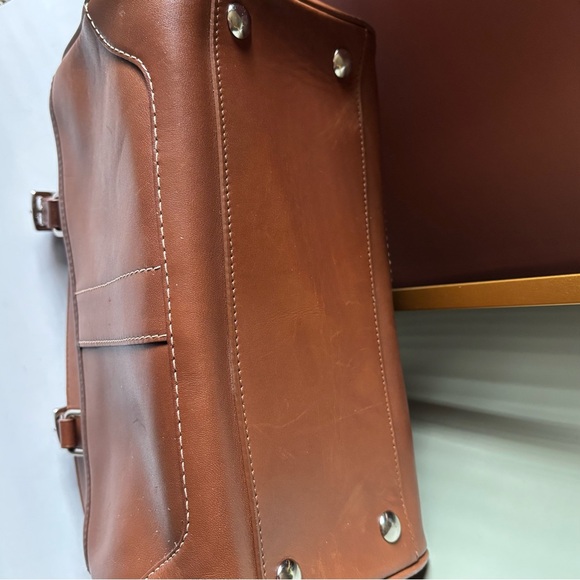 COACH VERY RARE Hamilton Kelly satchel in cognac, #7465 EUC - Picture 5 of 8